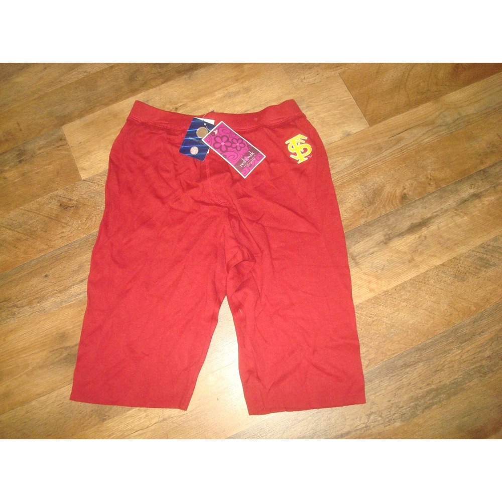 WOMENS CAPRIS PANTS  12X18 FSU SEMINOLES FLORIDA STATE SZ LARGE  NEW‎ VINTAGE